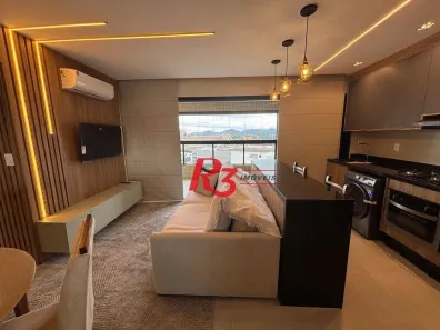 Apartamento com 2 Quartos para alugar, 65m² no Ponta da Praia, Santos