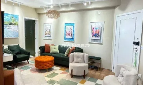 Apartamento com 3 Quartos para alugar, 84m² no Marapé, Santos