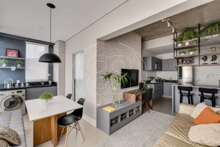 Apartamento com 1 Quarto para alugar, 44m² no Indianópolis, São Paulo