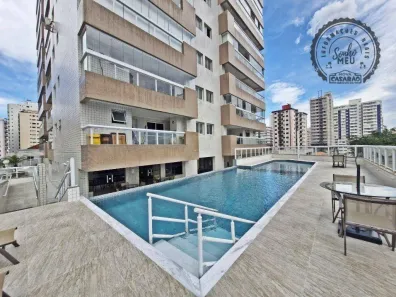 Apartamento com 3 Quartos para alugar, 122m² no Mirim, Praia Grande