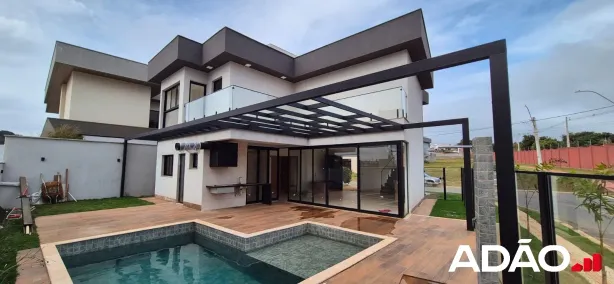 Casa de Condomínio com 4 Quartos à venda, 214m² no Jardins Porto, Senador Canedo