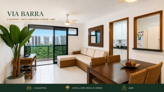 Apartamento com 2 Quartos para alugar, 66m² no Barra da Tijuca, Rio de Janeiro