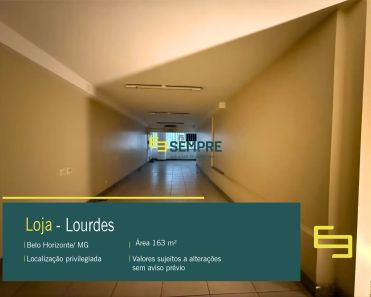 Ponto Comercial à venda, 163m² no Lourdes, Belo Horizonte