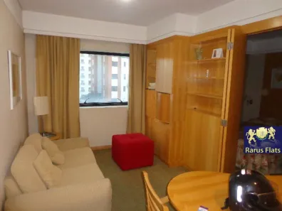 Flat com 1 Quarto para alugar, 31m² no Moema, São Paulo