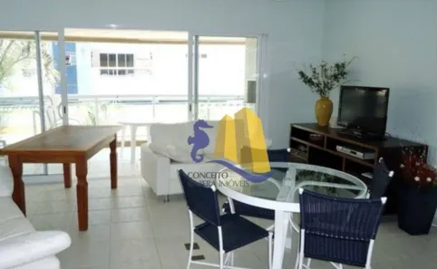 Apartamento com 3 Quartos para alugar, 119m² no Riviera, Bertioga
