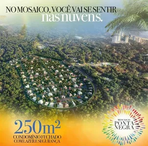 Lote/Terreno com 1 Quarto à venda, 250m² no Ponta Negra, Manaus