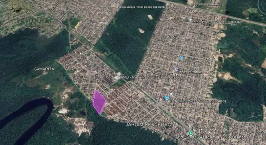 Lote/Terreno à venda, 22091m² no Samarita, São Vicente