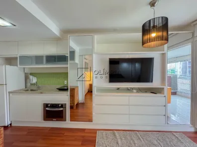 Apartamento com 1 Quarto para alugar, 43m² no Brooklin Paulista, São Paulo
