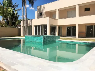 Casa de Condomínio com 5 Quartos para venda ou aluguel, 525m² no Jardim Santa Marcelina, Campinas