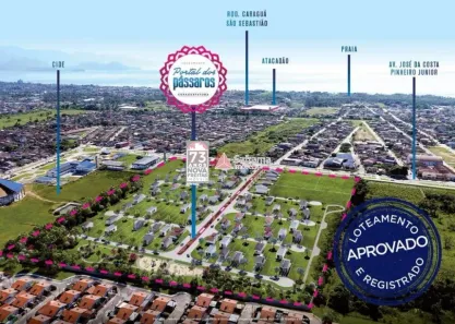 Lote/Terreno à venda, 150m² no Travessão, Caraguatatuba