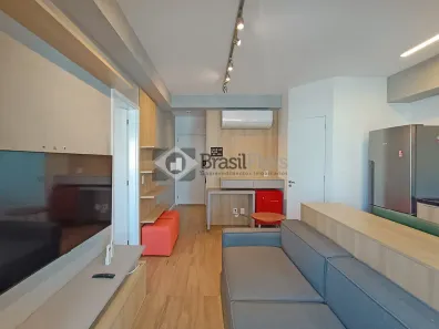 Apartamento com 1 Quarto para alugar, 48m² no Indianópolis, São Paulo