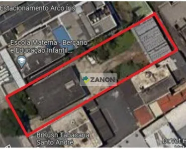 Lote/Terreno à venda, 865m² no Jardim Bela Vista, Santo André
