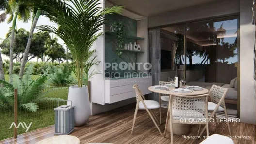 Apartamento com 1 Quarto à venda, 26m² no Centro, Ipojuca
