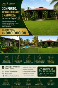 Imóvel Comercial com 5 Quartos à venda, 460m² no Sucatinga, Beberibe