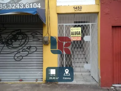 Sala Comercial para alugar, 28m² no Fátima, Fortaleza
