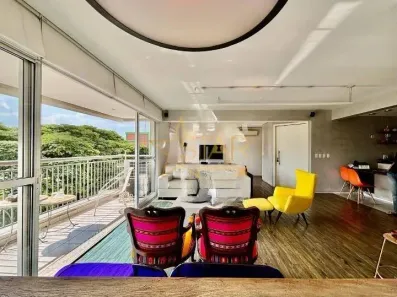 Apartamento com 2 Quartos para alugar, 132m² no Brooklin Paulista, São Paulo