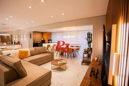 Apartamento com 3 Quartos à venda, 132m² no Ponta da Praia, Santos