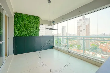 Apartamento com 3 Quartos para alugar, 84m² no Brooklin Paulista, São Paulo