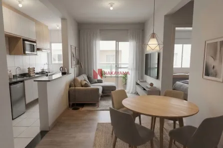 Apartamento com 2 Quartos à venda, 55m² no Nossa Senhora de Lourdes, Londrina