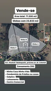 Lote/Terreno à venda, 23833m² no Jardim Colonial, Atibaia