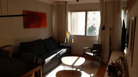 Apartamento com 1 Quarto para alugar, 80m² no Indianópolis, São Paulo