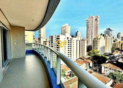 Apartamento com 3 Quartos à venda, 132m² no Boqueirão, Santos