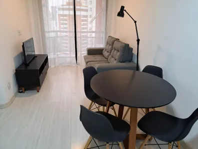 Apartamento com 1 Quarto para alugar, 39m² no Vila Nova Conceição, São Paulo