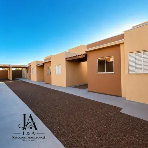 Casa de Condomínio com 2 Quartos à venda, 52m² no Nova Lima, Campo Grande