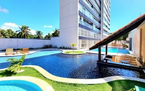 Apartamento com 2 Quartos para alugar, 56m² no Ponta Negra, Natal