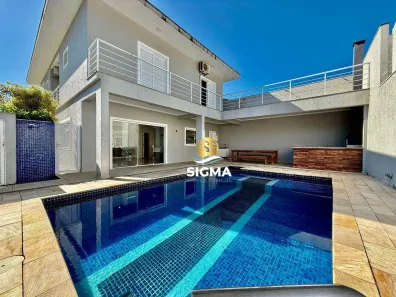 Casa de Condomínio com 4 Quartos para venda ou aluguel, 320m² no Balneario Praia do Perequê, Guarujá