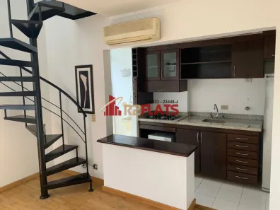 Flat com 1 Quarto para alugar, 44m² no Vila Olímpia, São Paulo