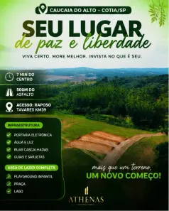 Lote/Terreno à venda, 500m² no Centro (Caucaia do Alto), Cotia