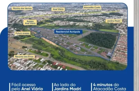 Lote/Terreno à venda, 200m² no Residencial Acrópole II, Goiânia