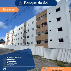 Apartamento com 2 Quartos à venda, 50m² no Gramame, João Pessoa