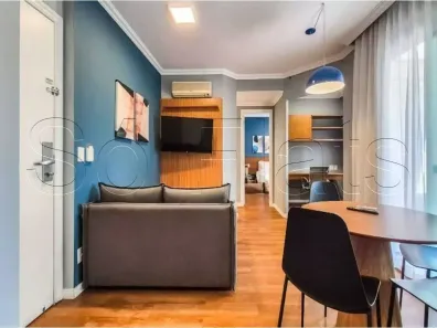 Flat com 1 Quarto para alugar, 44m² no Consolação, São Paulo