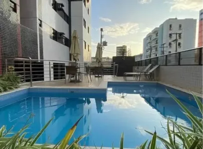 Apartamento com 2 Quartos para alugar, 53m² no Ponta Verde, Maceió