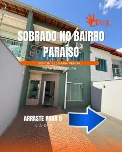 Sobrado com 3 Quartos à venda, 135m² no PARAÍSO, Parauapebas