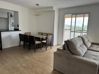 Apartamento com 3 Quartos para alugar, 109m² no Centro Comercial Jubran, Barueri