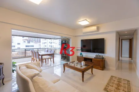 Apartamento com 3 Quartos à venda, 112m² no Ponta da Praia, Santos