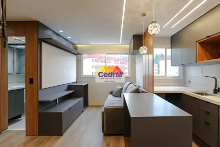 Apartamento com 1 Quarto para alugar, 26m² no Botujuru, Mogi das Cruzes