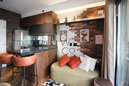 Apartamento com 1 Quarto à venda, 38m² no Indianópolis, São Paulo