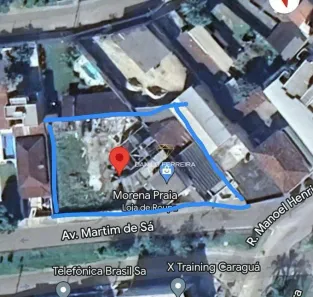 Lote/Terreno à venda, 1134m² no Martim de Sá, Caraguatatuba