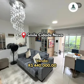 Apartamento com 2 Quartos à venda, 66m² no Colônia Santo Antônio, Manaus