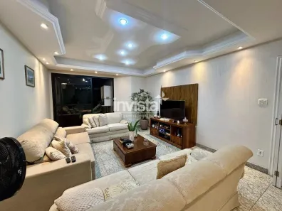 Apartamento com 3 Quartos à venda, 170m² no Gonzaga, Santos