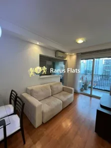 Flat com 1 Quarto para alugar, 48m² no Vila Nova Conceição, São Paulo