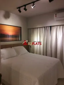 Flat com 1 Quarto para alugar, 45m² no Cerqueira César, São Paulo