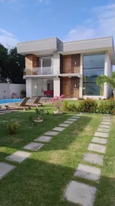 Casa de Condomínio com 5 Quartos para alugar, 100m² no Barra do Jacuípe (Monte Gordo), Camaçari