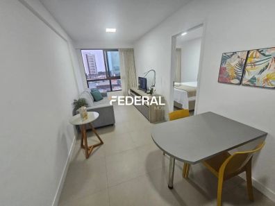 Flat com 1 Quarto à venda, 36m² no Pina, Recife