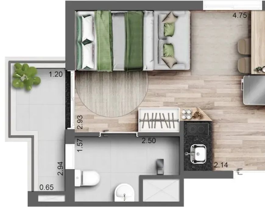 AUTORAL MOEMA - APARTAMENTOS no Indianópolis, São Paulo