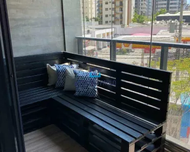 Apartamento com 1 Quarto à venda, 38m² no Indianópolis, São Paulo